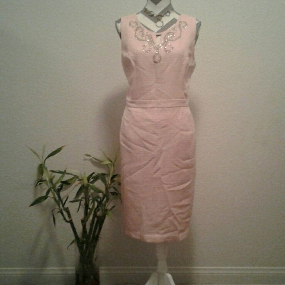 SOLD [VEUC] Ellen Tracy Pink Dress
