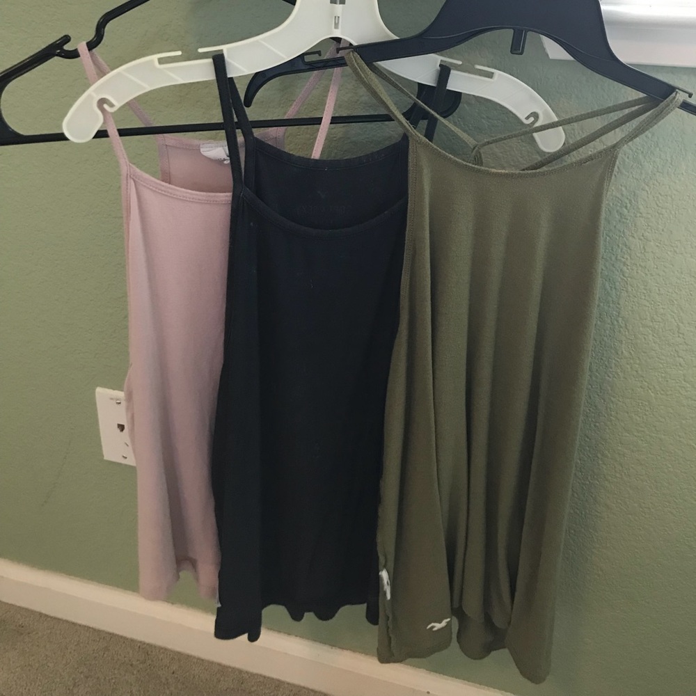 Hollister/American Eagle Halter Tops