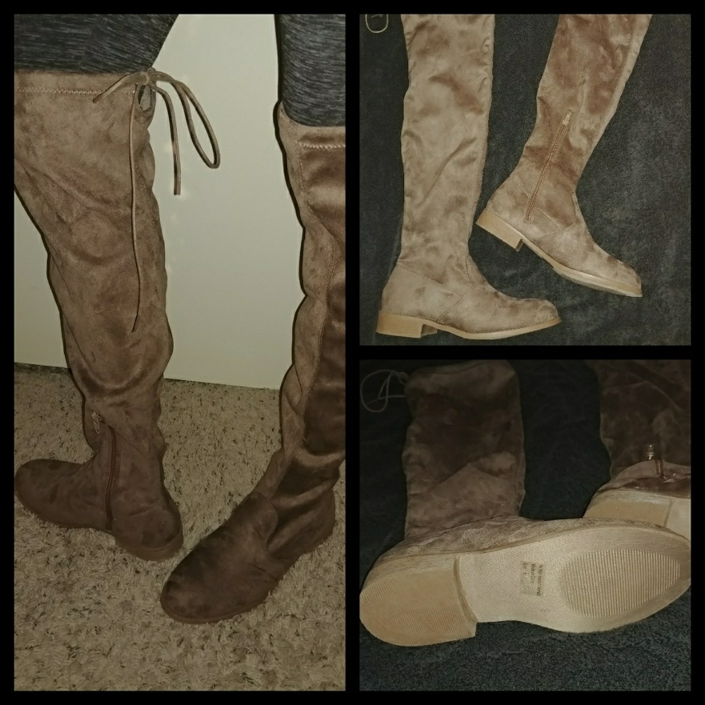 Brand New Never Worn Over The Knee Boots
