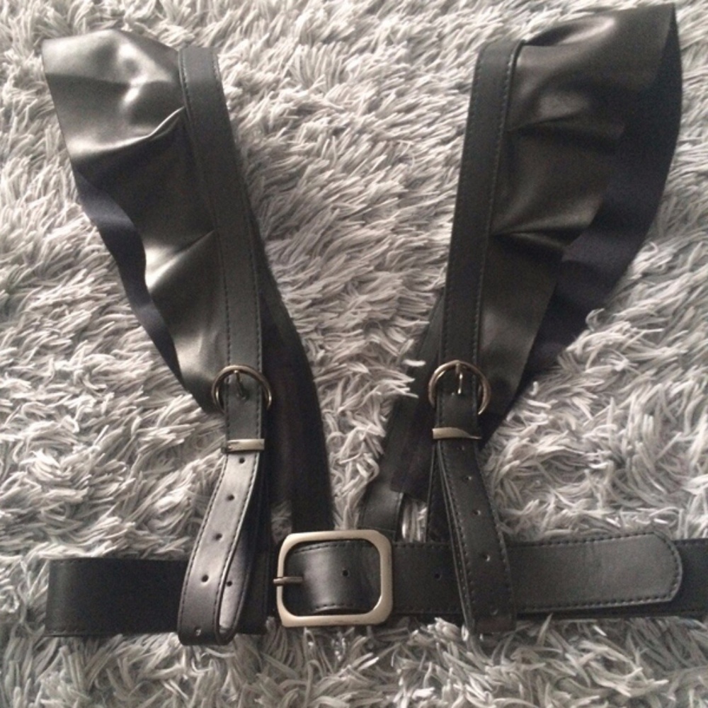 ONLY 1 LEFT! Harajuku Leather Suspenders Lolita - Picture 8 of 8