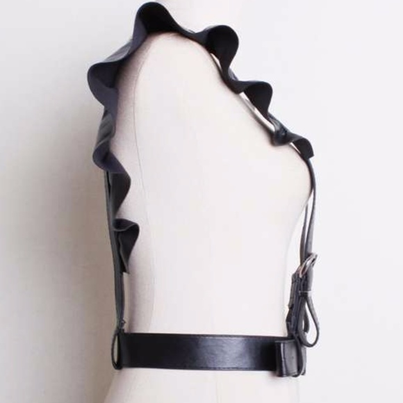 ONLY 1 LEFT! Harajuku Leather Suspenders Lolita - Picture 5 of 8
