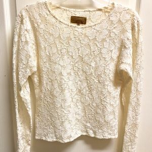 Cowgirl Holidays 🎄Double D Ranch Lace Top