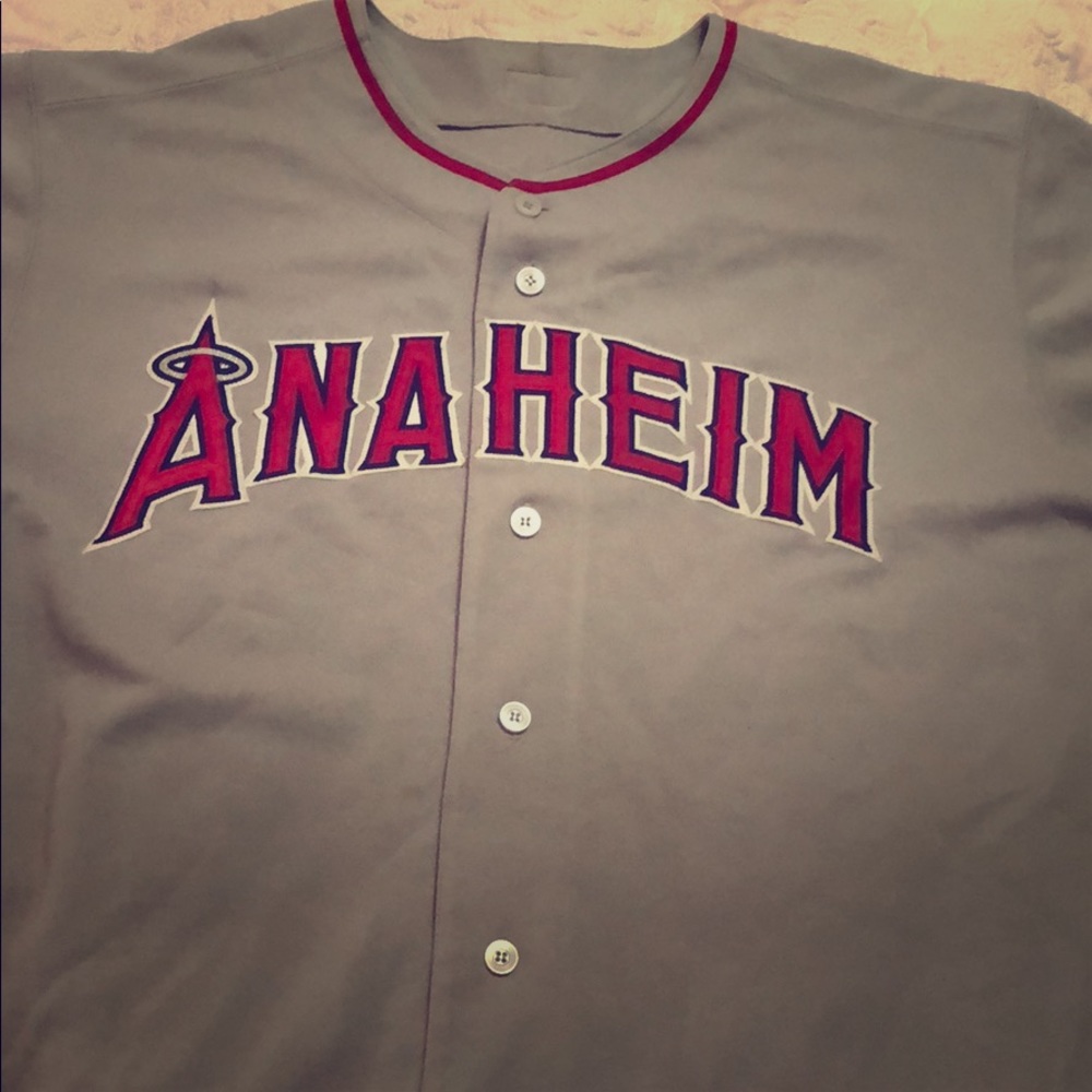 Anaheim Angels RARE 2002 “Anaheim” Road Jersey