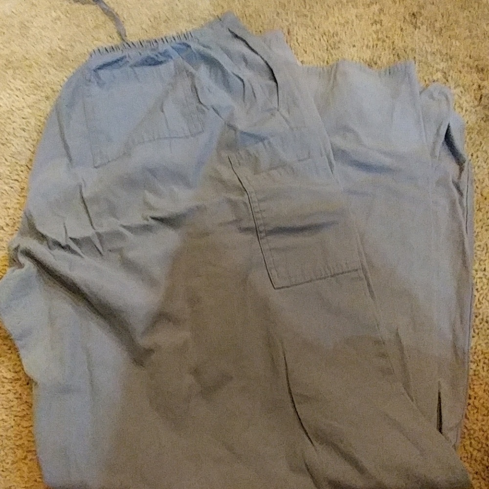 Gray scrub bottoms