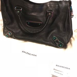 Balenciaga Classic Metallic Edge Iridescent City
