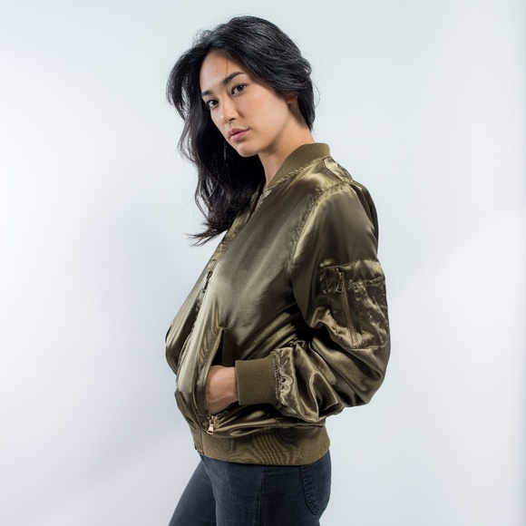 Satin Bomber - Picture 3 of 4