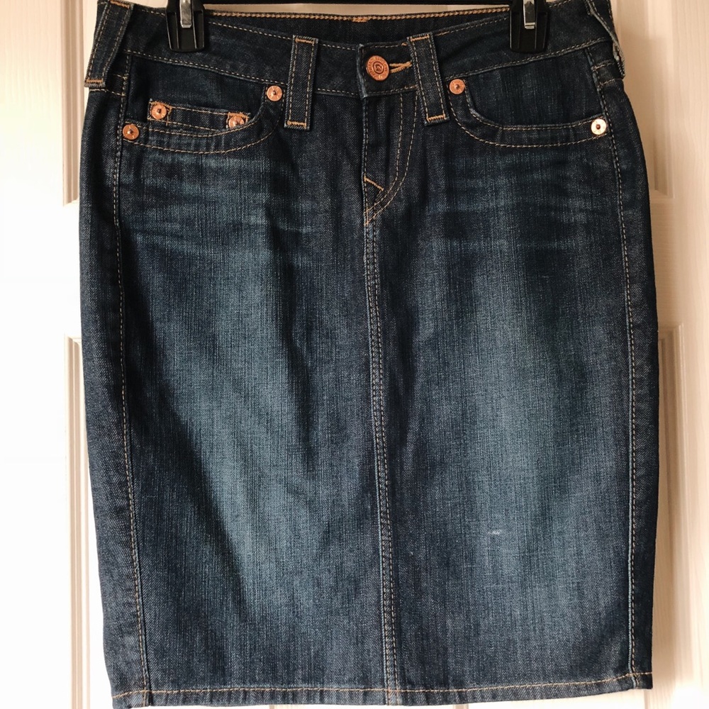 True Religion Denim Skirt