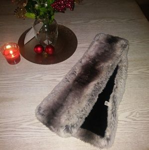 Faux fur scarf