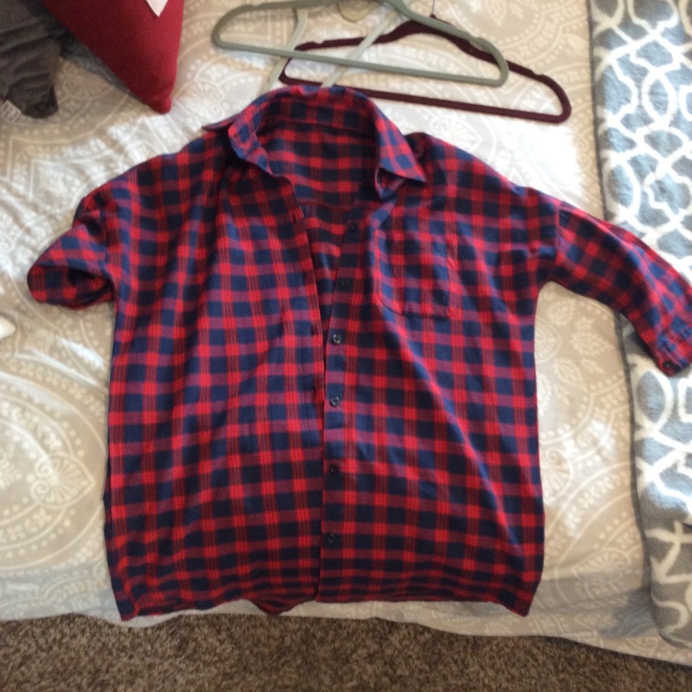 Never worn oversized flannel