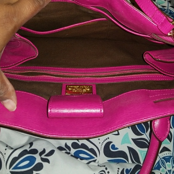 Large Satchel/ Chandler Saffiano Satchel - Picture 2 of 8