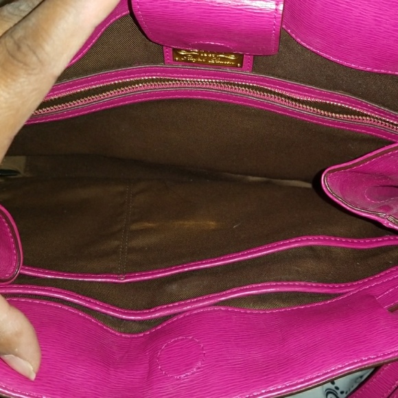 Large Satchel/ Chandler Saffiano Satchel - Picture 3 of 8