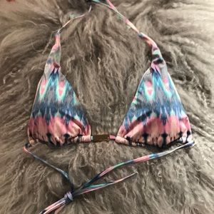 Mermaid tie dye Victoria’s Secret Bikini Top L