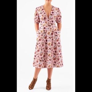 EShakti plus size Woodland Creature Dress