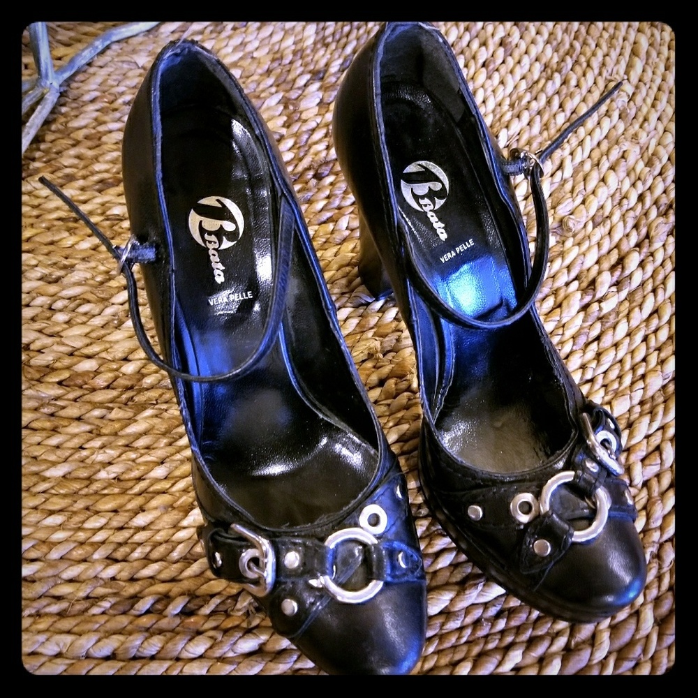 Italian leather shoes