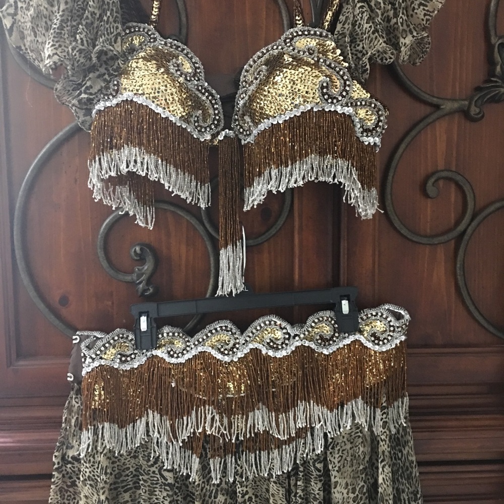 Belly dancer costume