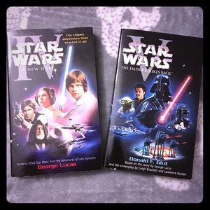 LIKE NEW Set Of 2 Star Wars Books Novels 4 & 5