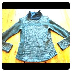 Prana Wool Sweater Wool Sz. Small Hiking