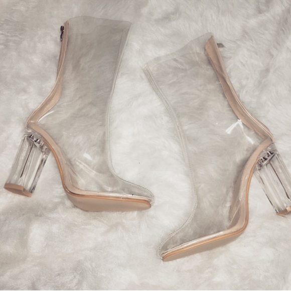 Loud & Clear Perspex Boots - Picture 5 of 5