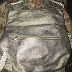 Silver Foley & Corinna Disco Bag