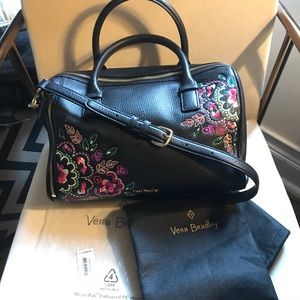 Vera Bradley Marlo Satchel in Kiev Needlecraft
