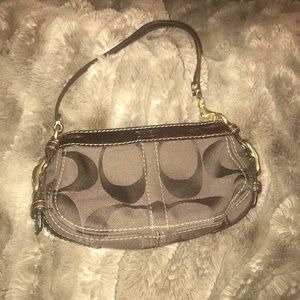 Coach wristlet