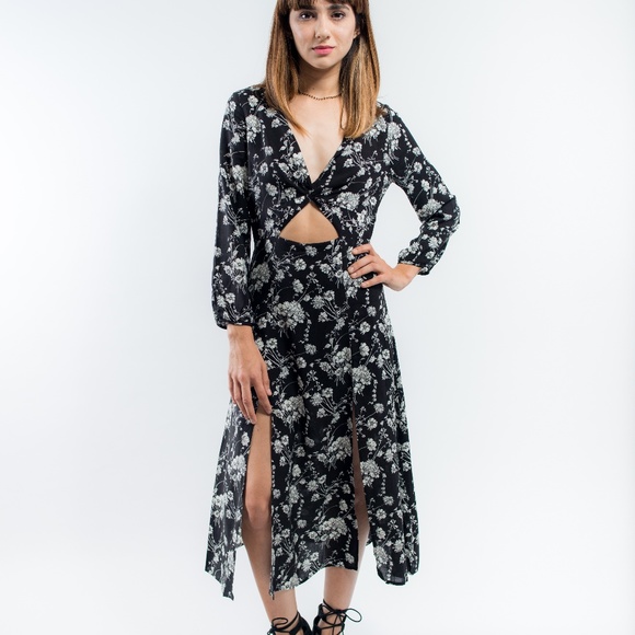 Printed Dress - Picture 3 of 4