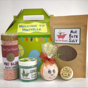 Whoville Bath Set - Grinch Christmas Gift Set!