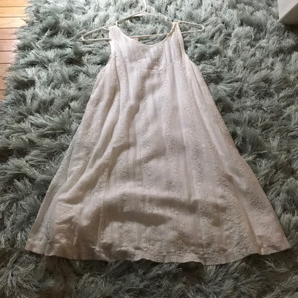 Abercrombie white dress