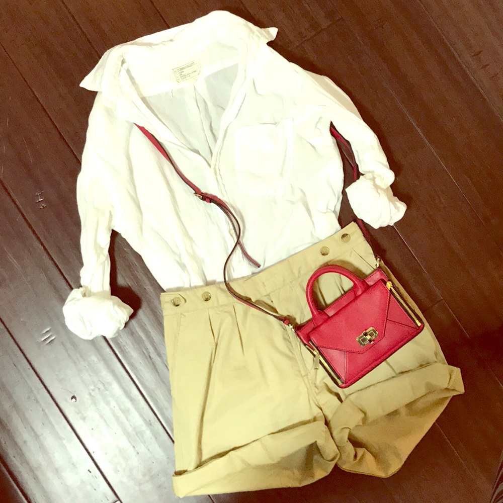 Dvf mini cross body bag with envelop wallet
