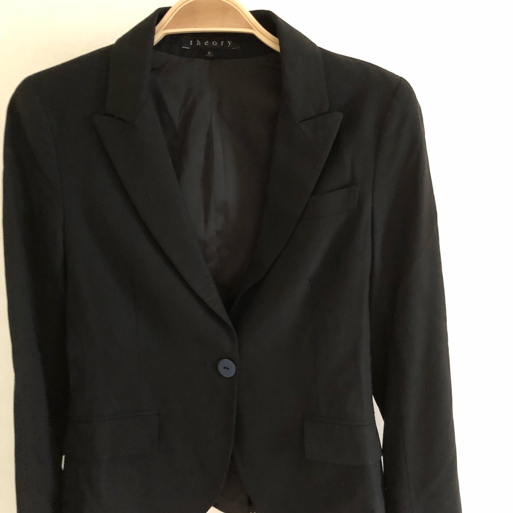 Theory blazer in black