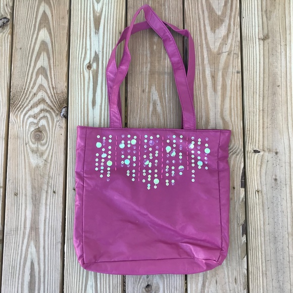 Cato Handbags - Cato Shopping Handbag Pink Hand Bag Sequins
