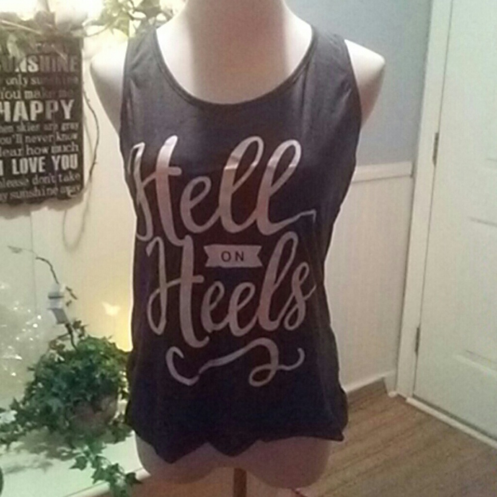 "Hell on heels" tank razor back