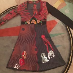 Desigual long sleeved Dress