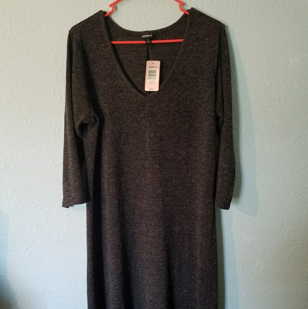 Torrid Vneck hacci sweater