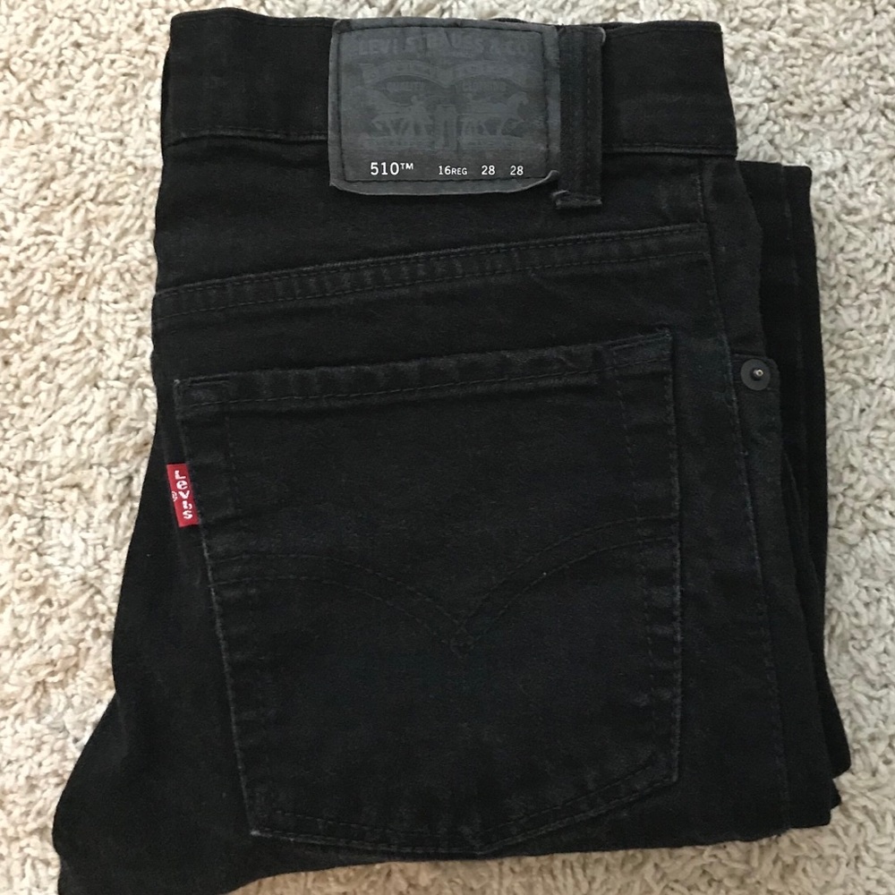Black vintage Levi’s jeans