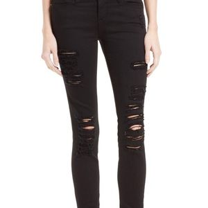 Frame le skinny de jeanna in black