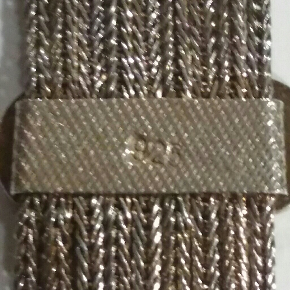 RARE Istanbul 9-STRAND SOLID 925 Sterling Silver - Picture 6 of 8