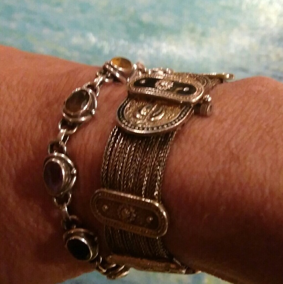 RARE Istanbul 9-STRAND SOLID 925 Sterling Silver - Picture 2 of 8