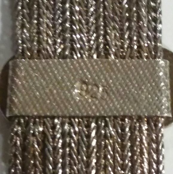 RARE Istanbul 9-STRAND SOLID 925 Sterling Silver - Picture 6 of 8