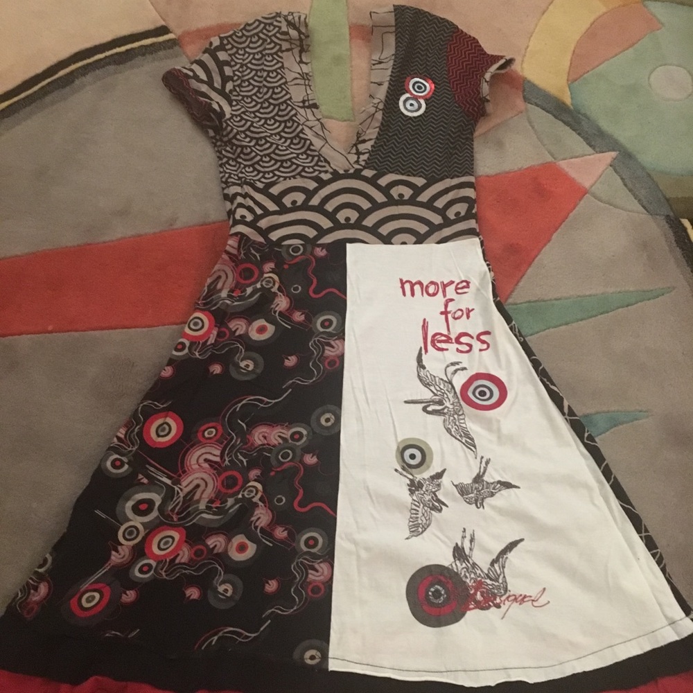 Desigual v-neck Dress