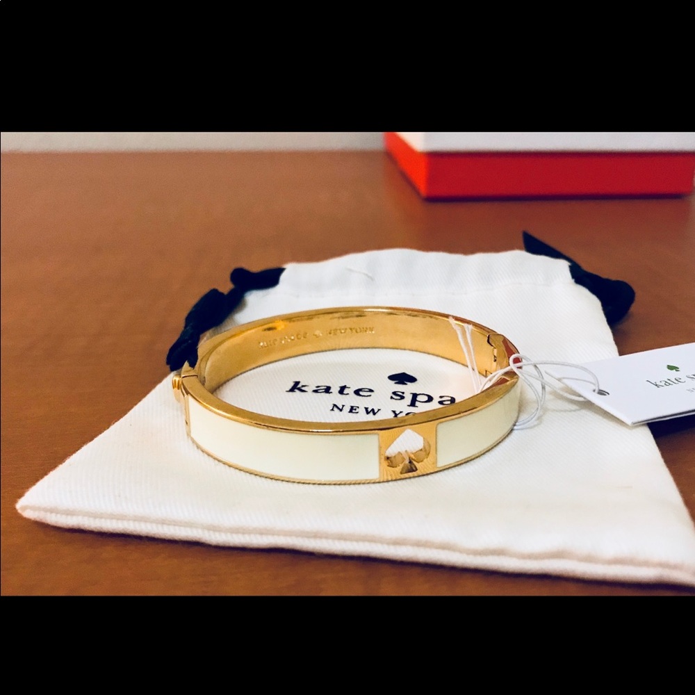 100% Authentic New Kate Spade Cream Bangle
