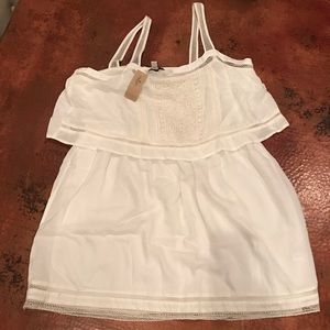 American Eagle Outfitters white sundress.