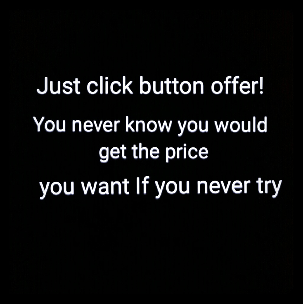 Just make an offer!
