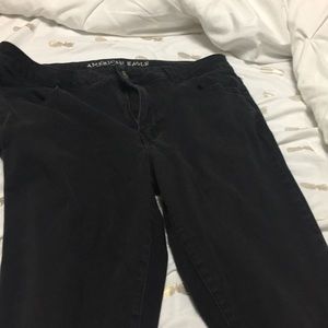 Faded black American Eagle Jeans