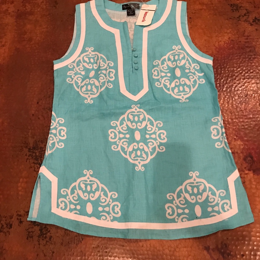 Summer tunic blouse