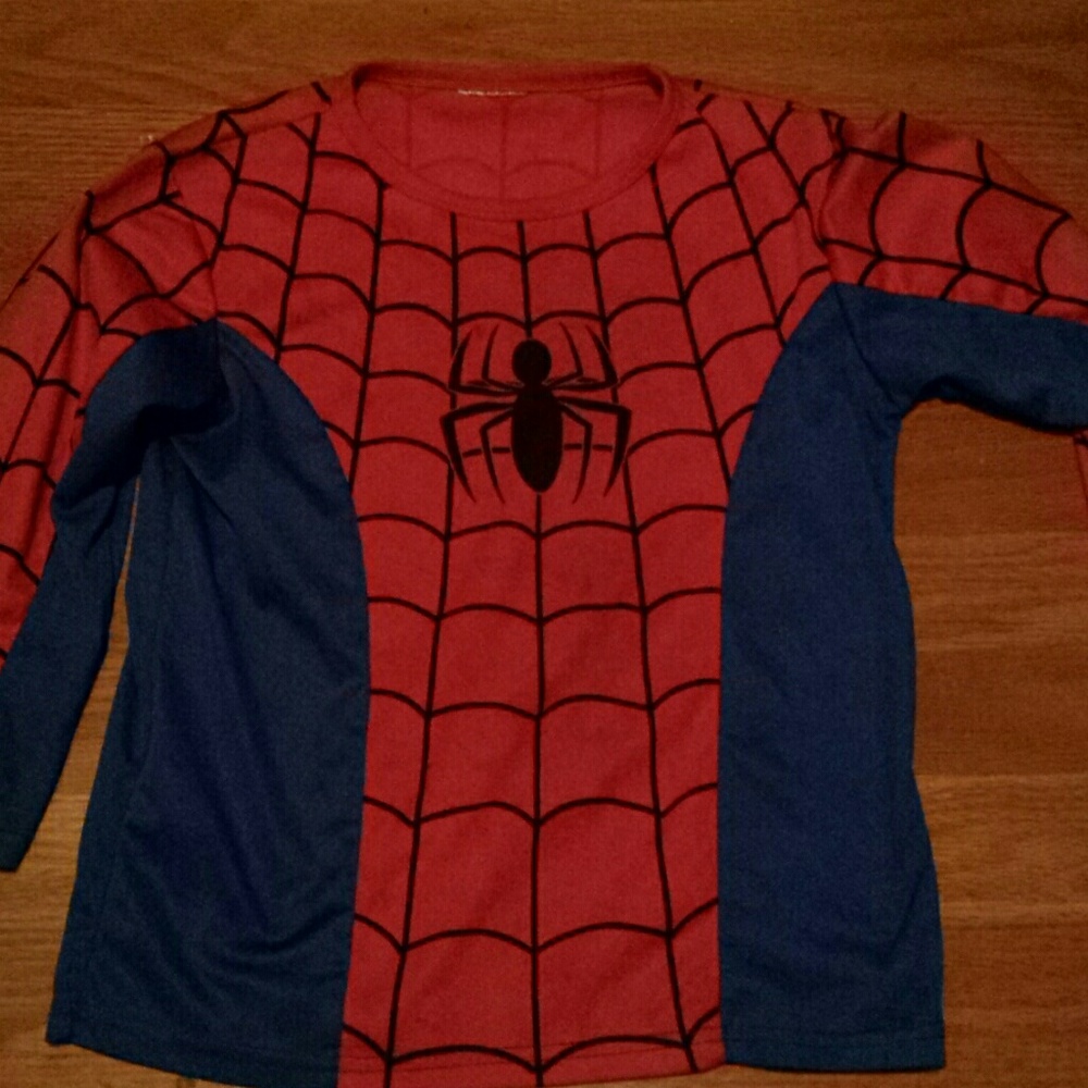 Spiderman pajamas shirt