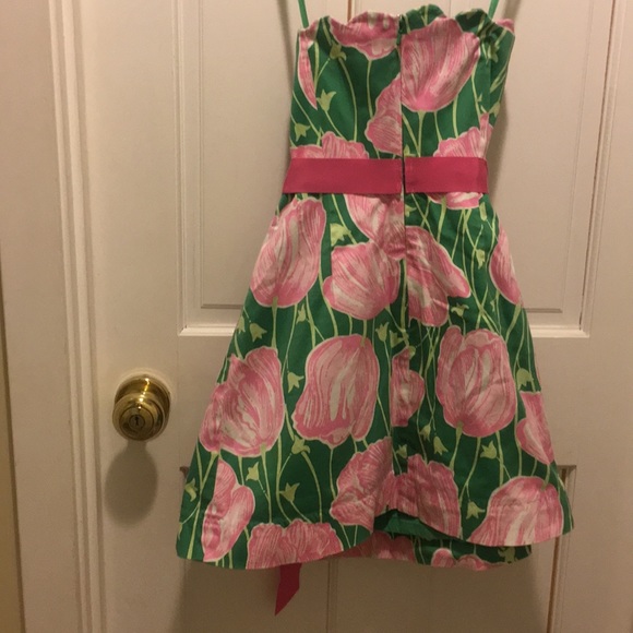 Lilly Pulitzer dress.. Size 6. Pink & Green. - Picture 2 of 5