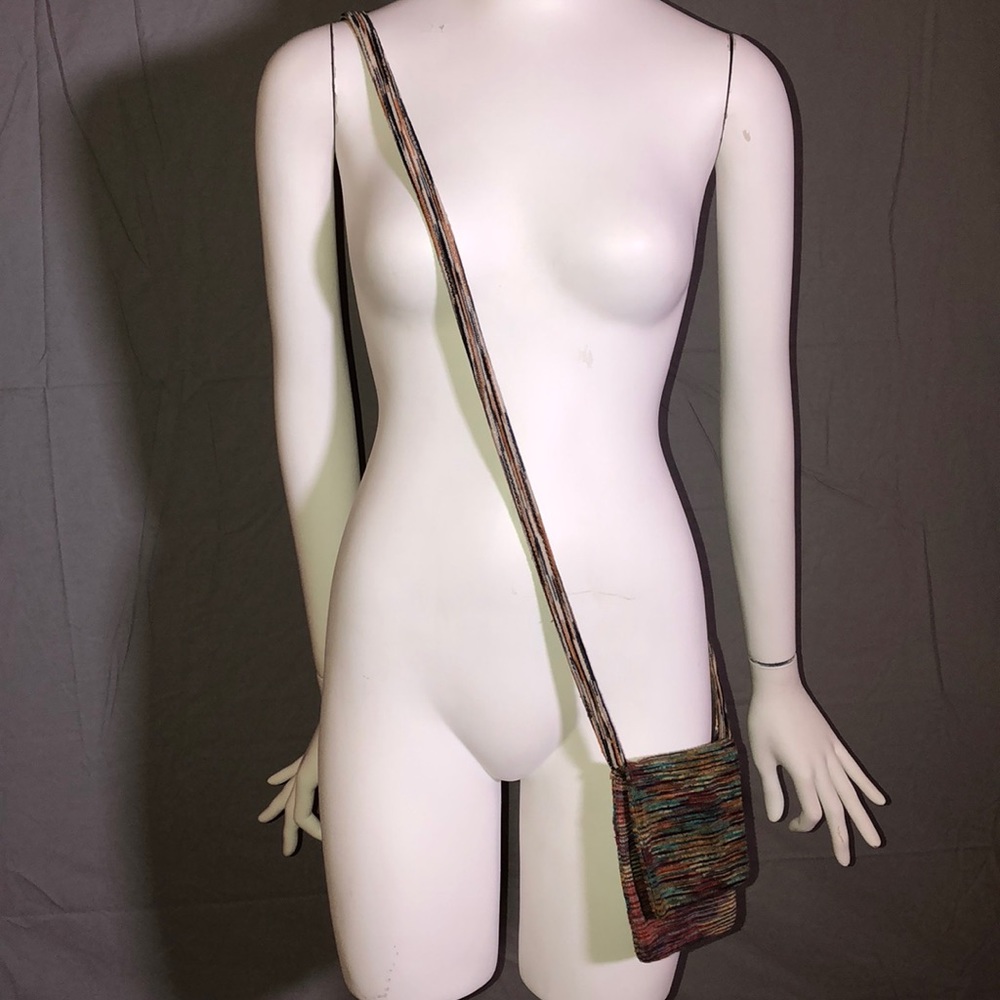Missoni Woven Knit Space Dye Crossbody Bag