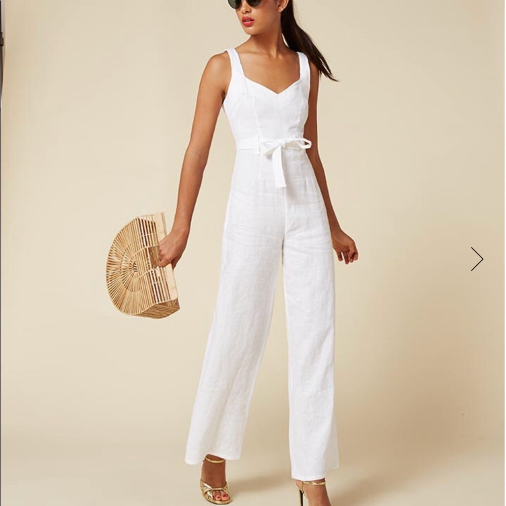 Reformation Johanna jumpsuit NWT size 0
