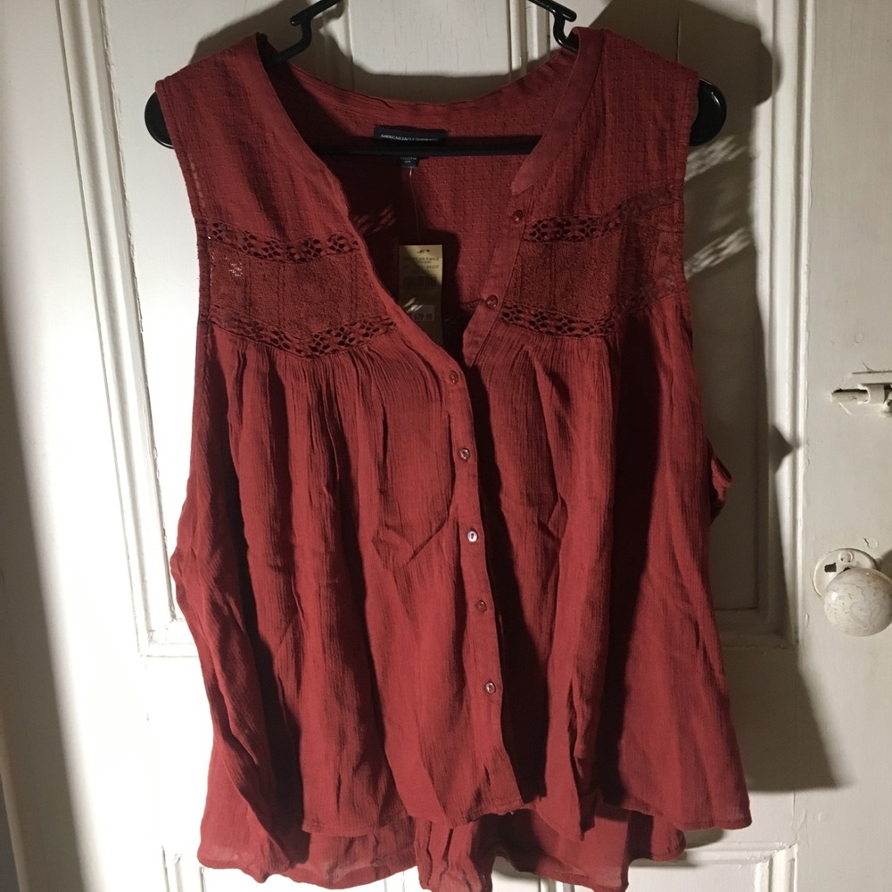 NWT burnt orange tank top